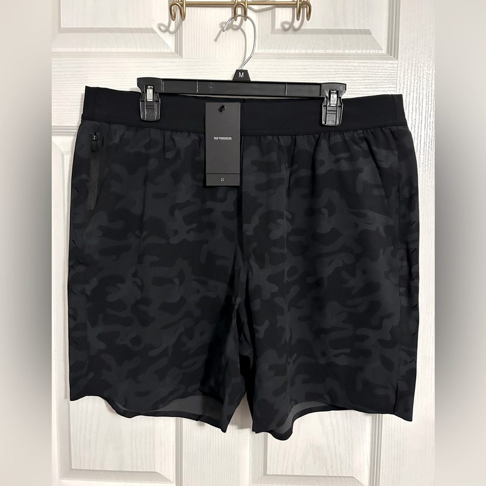 Ten Thousand 7” Interval Short- Black Camo